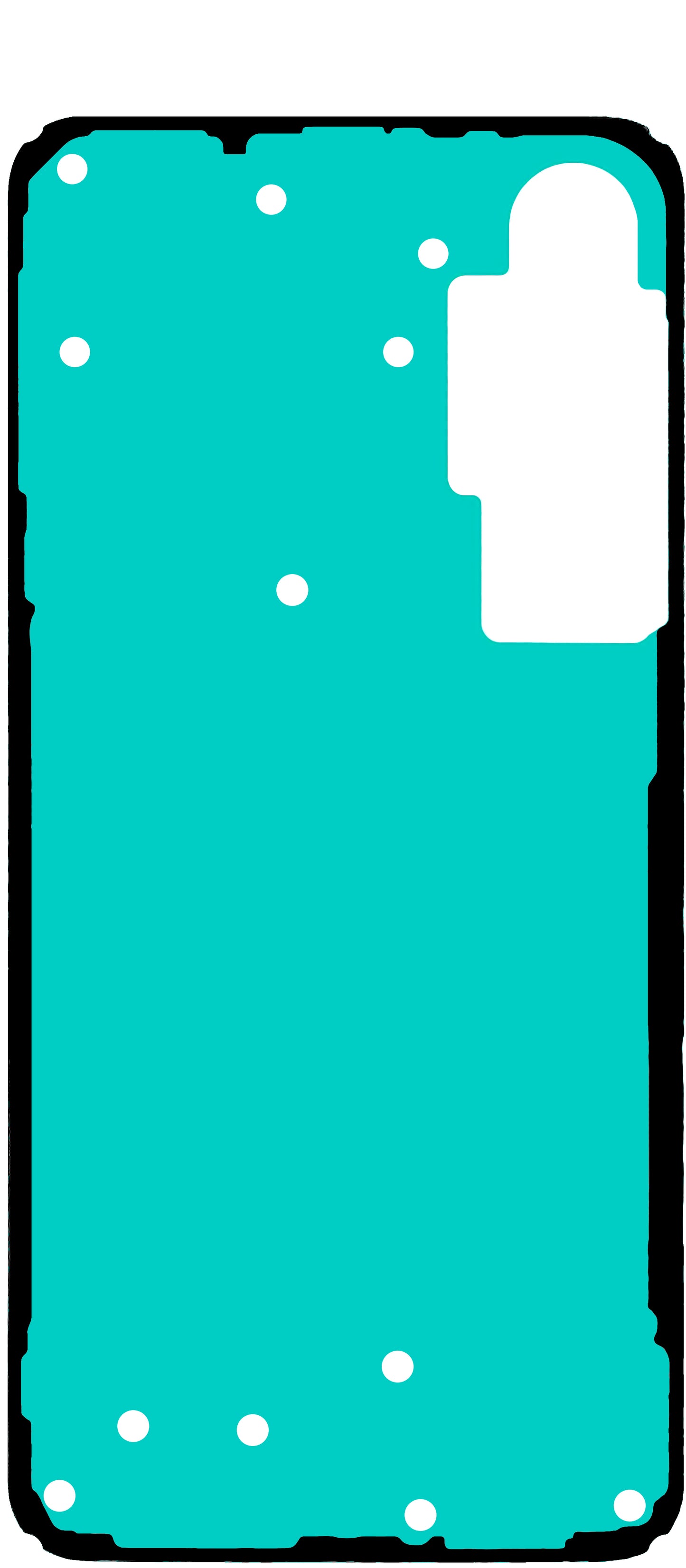Lim til batterideksel Samsung Galaxy S24 FE S721, Service Pack GH81-26418A
