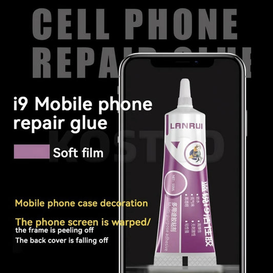 Lanrui I9 flytende lim, 55 ml, transparent