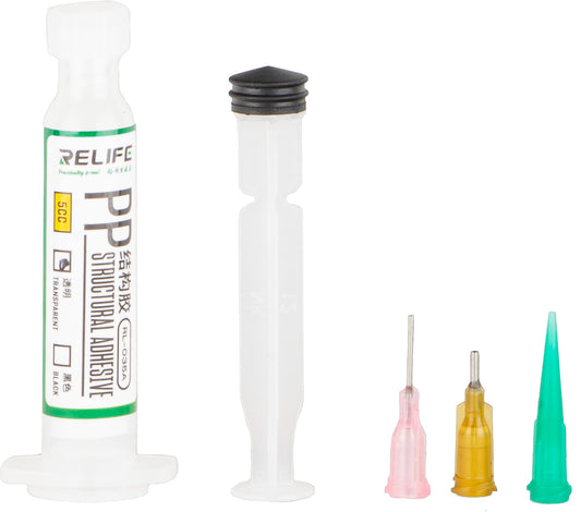 Relife RL-035A PP Flytende Lim, Sprøyte Type, 5ml, Transparent