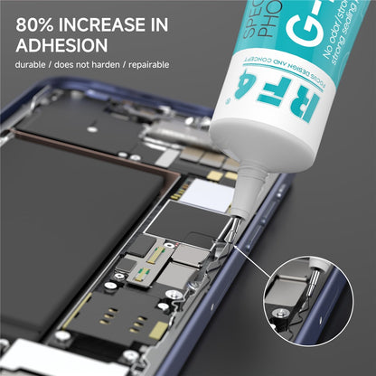 Flytende lim RF4 G-Phone, 60ml, svart