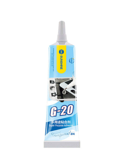 Sunshine G-20 flytende lim, 15ml, transparent