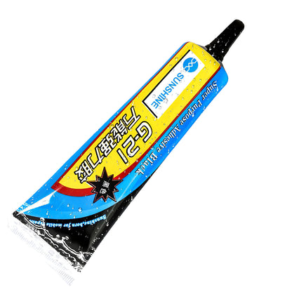 Sunshine G-21 flytende lim, 50 ml, svart
