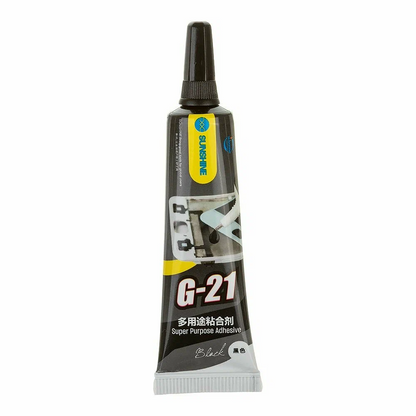 Sunshine G-21 flytende lim, 15 ml, svart
