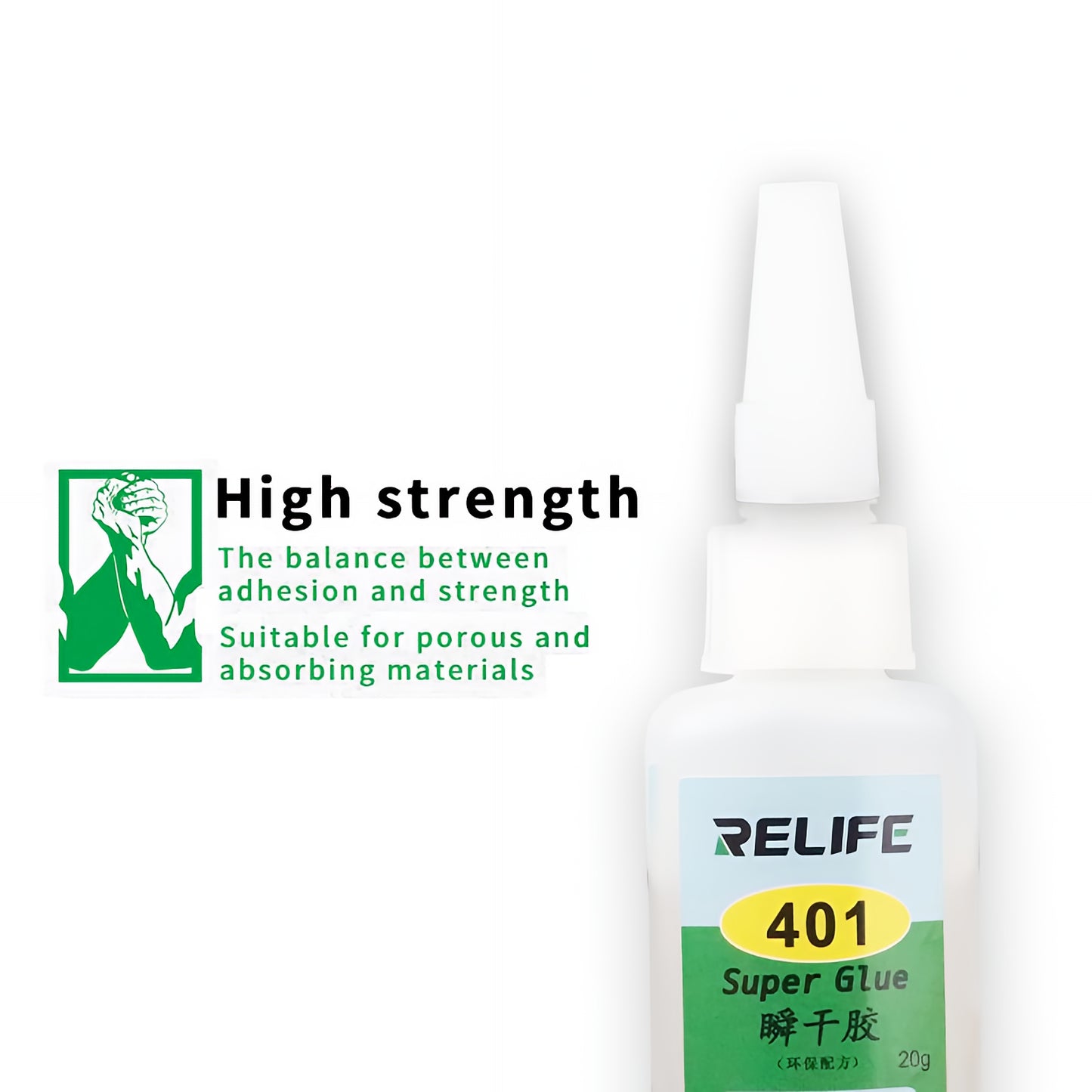 Flytende Superlim Relife RL-401, 20ml