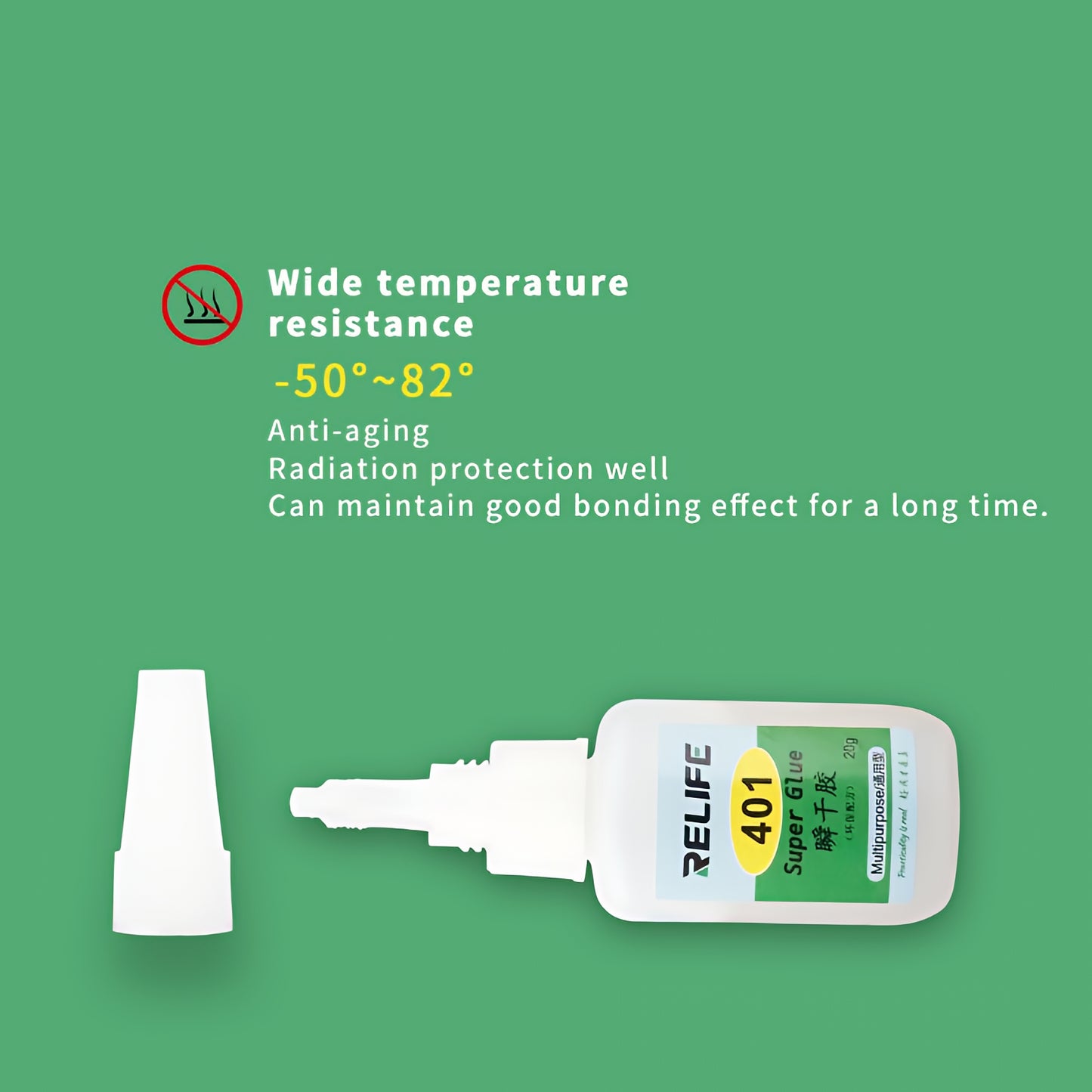 Flytende Superlim Relife RL-401, 20ml
