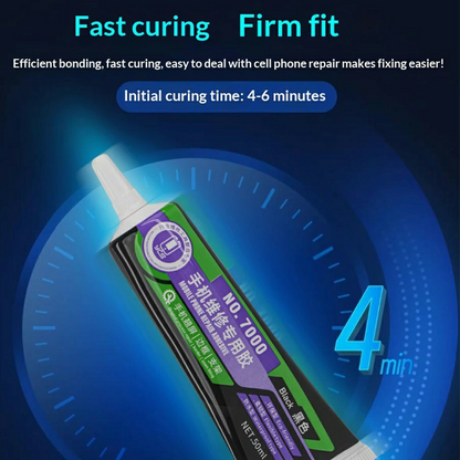 Flytende lim YCS No.7000, 50ml, svart