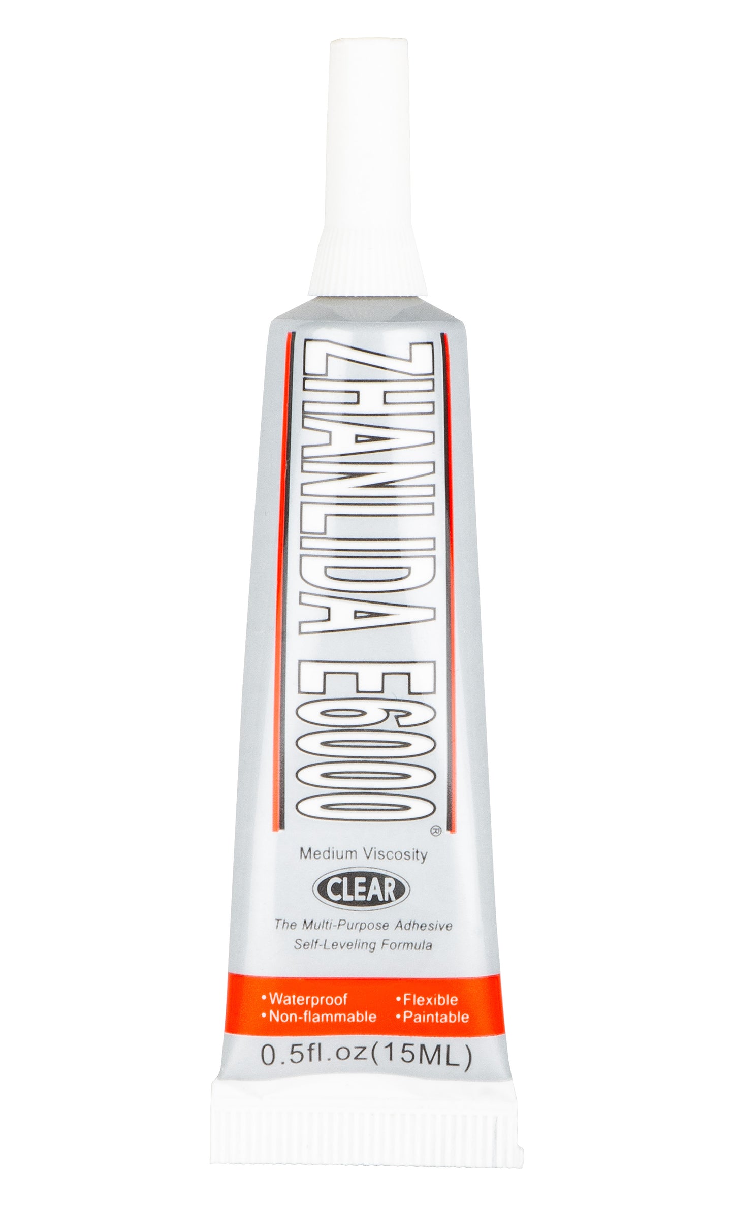 Flytende lim Zhanlida E-6000, 15ml, Gjennomsiktig