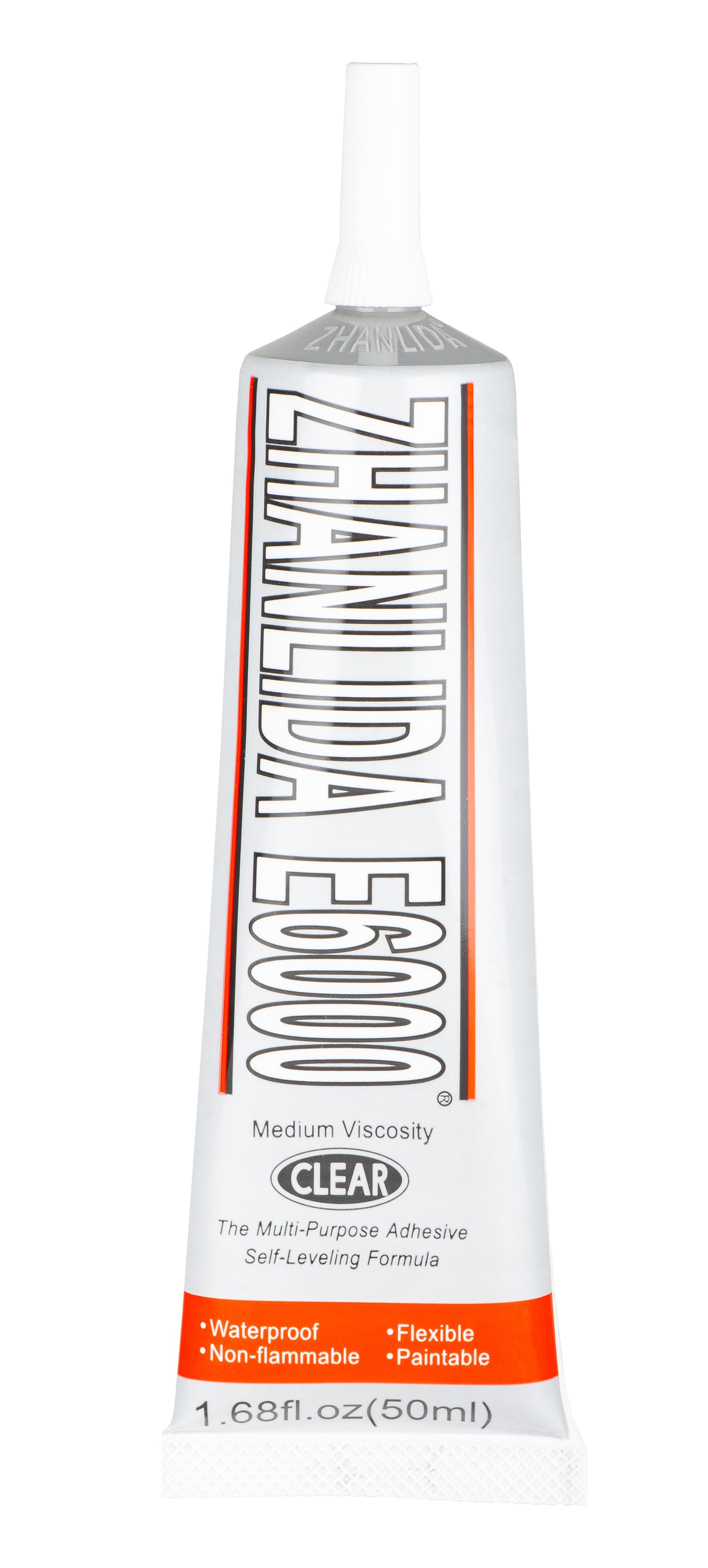 Flytende lim Zhanlida E-6000, 50ml, Gjennomsiktig