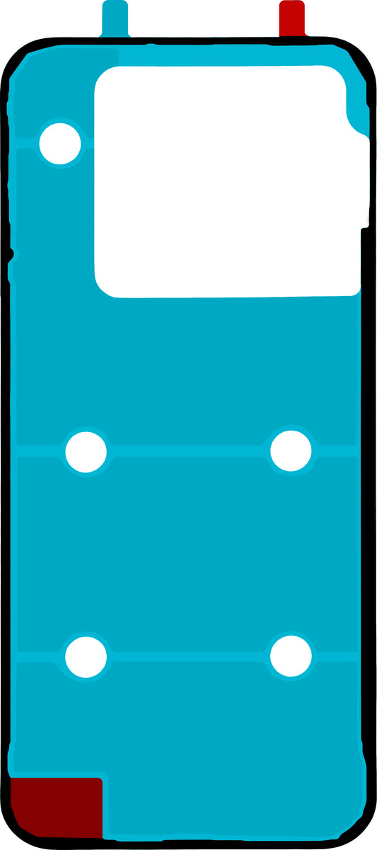 Sekundærlim Batterideksel Realme GT 8 Pro, Service Pack 612717000925