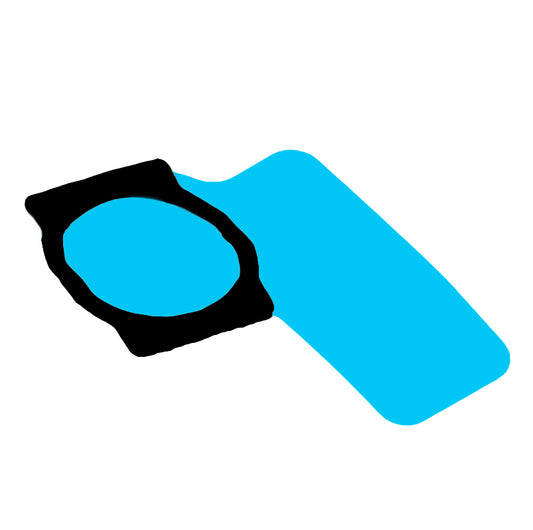 Lim for Fingeravtrykkssensor Honor 600 Lite, Service Pack 5163AGWF