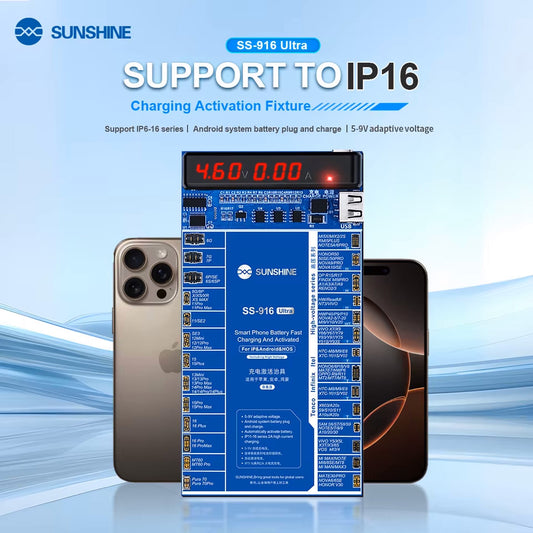Sunshine SS-916 Ultra ladeplate for Apple iPhone / Android-serien