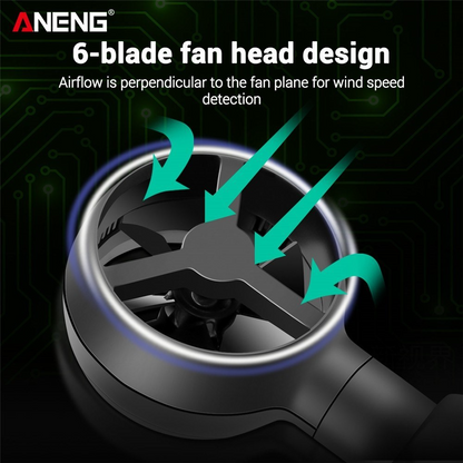Digital anemometer ANENG GN301