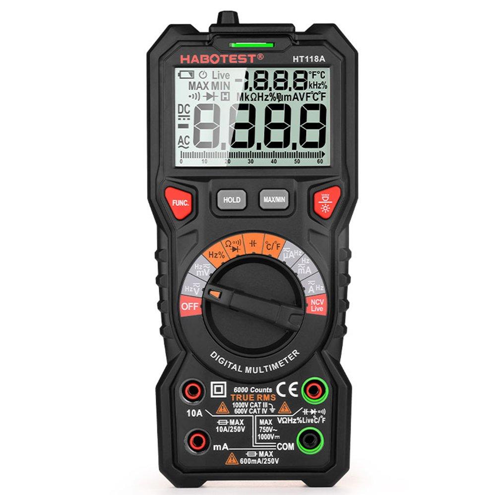 Digitalt måleinstrument Habotest HT118A