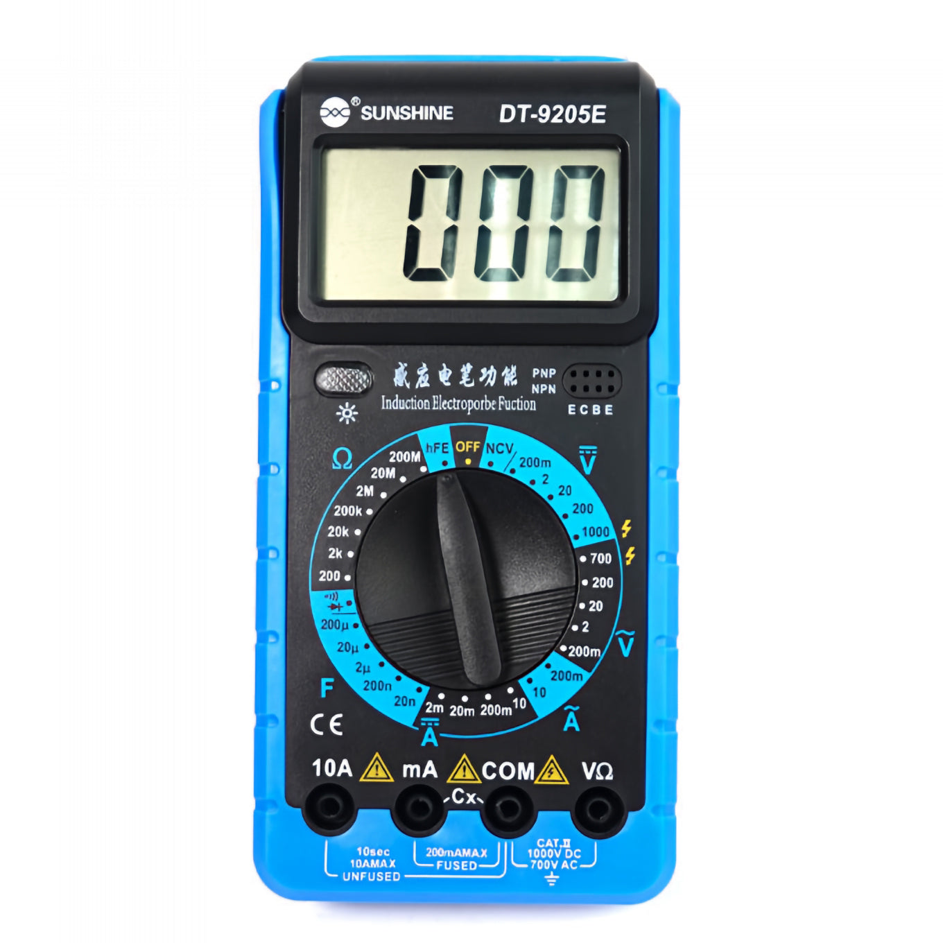 Digitalt måleinstrument Sunshine DT-9205E