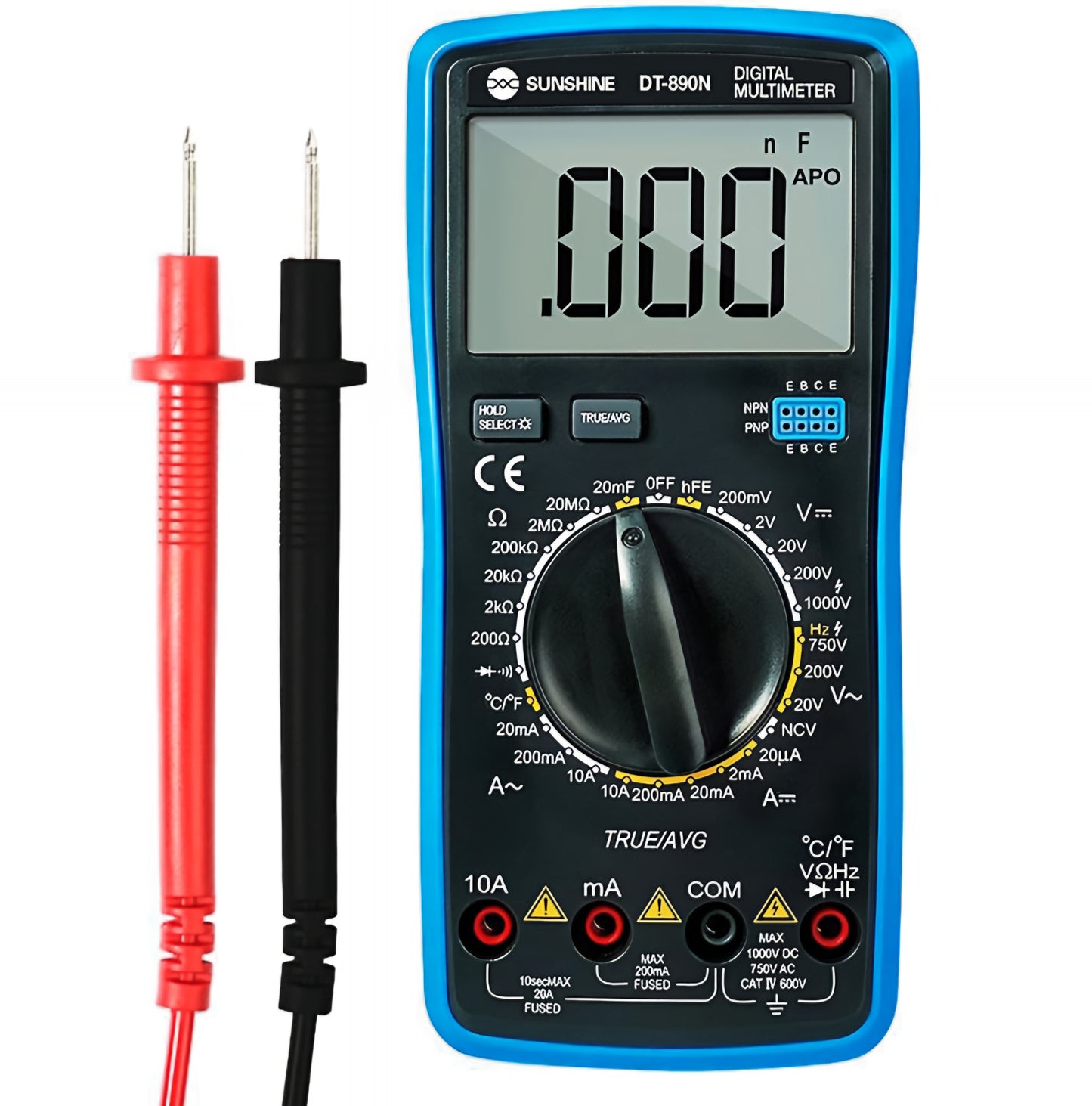 Digital måleinstrument Sunshine DT-890N