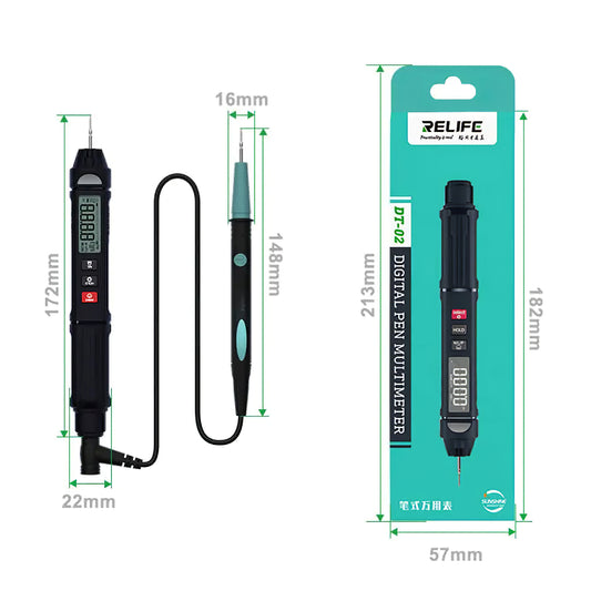 Digital måleinstrument Relife DT-02