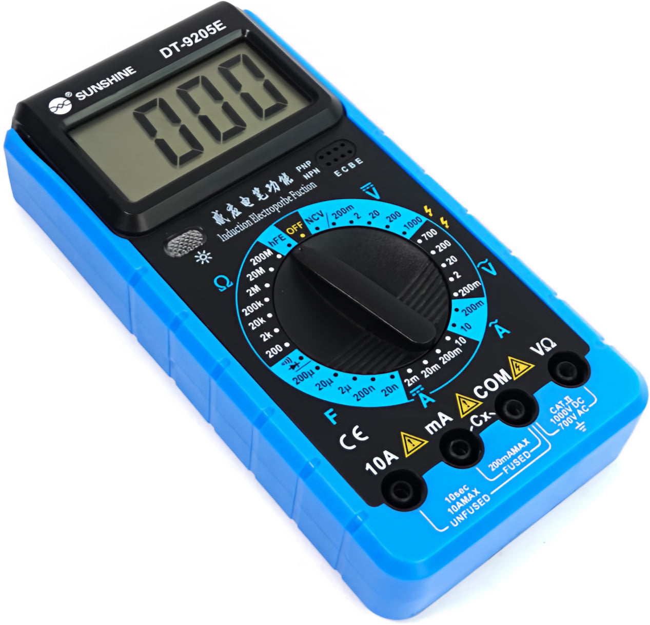Digitalt måleinstrument Sunshine DT-9205E