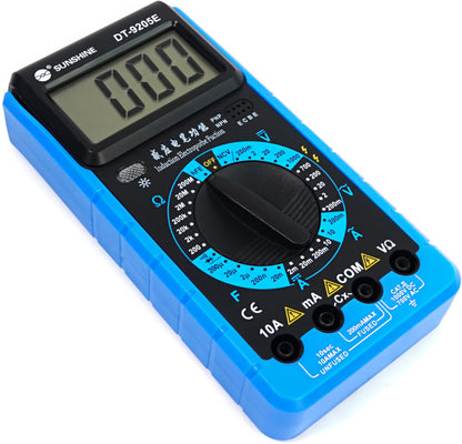 Digitalt måleinstrument Sunshine DT-9205E