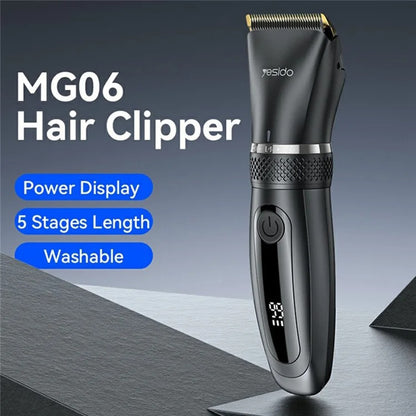 Hårklipper Yesido MG06, Svart