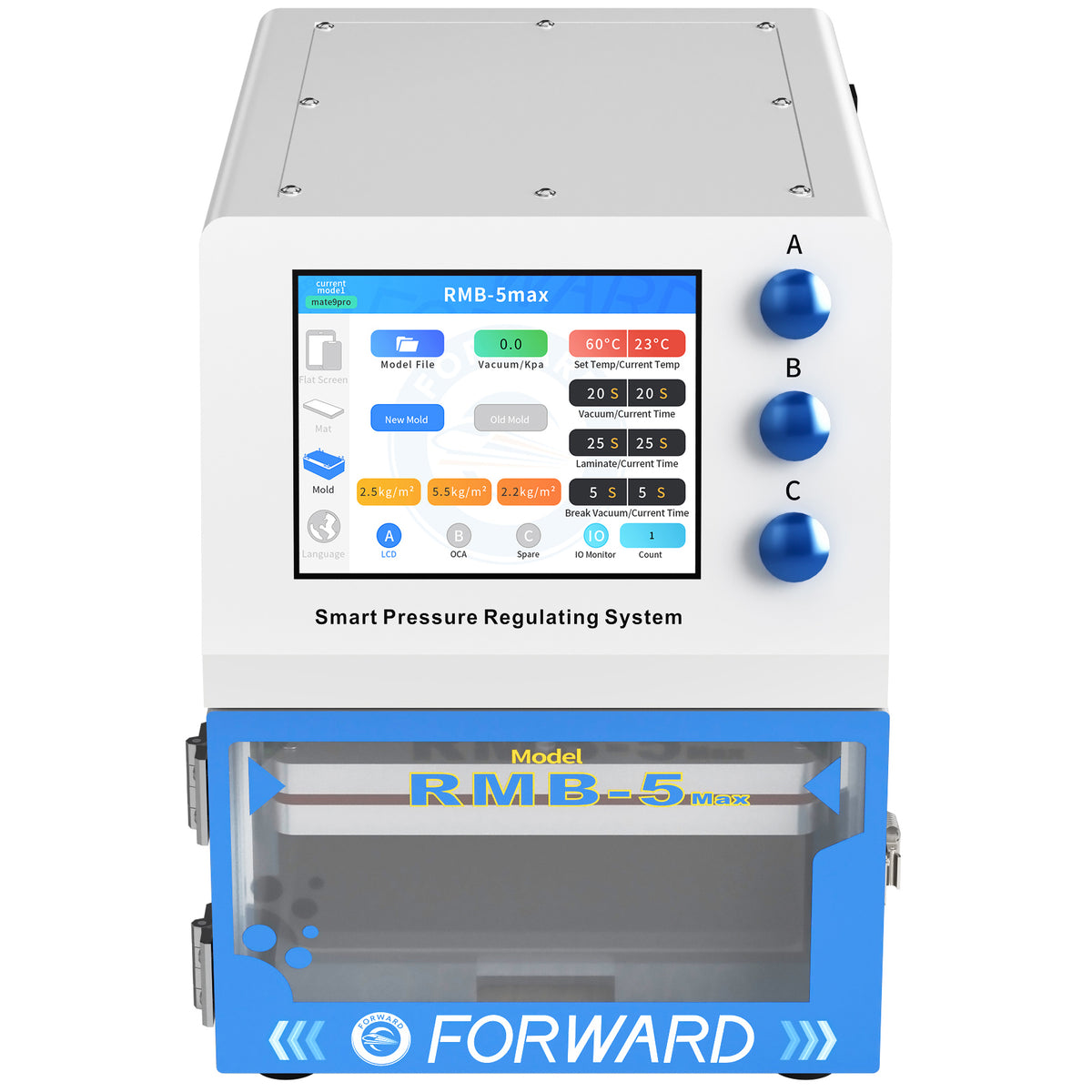 OCA-lamineringsmaskin / Boblefjerner Forward RMB-5MAX