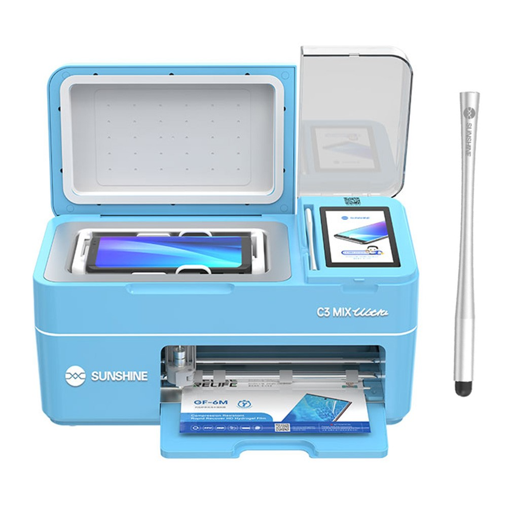 UV-vakuumlamineringsapparat Sunshine C3 Mix Ultra for påføring av UV-beskyttelsesfilmer / hydrogel, 2i1