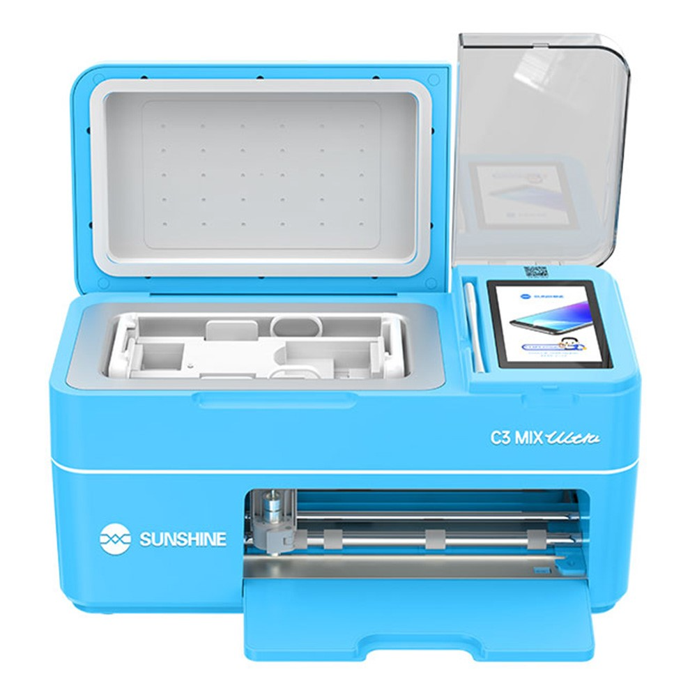 UV-vakuumlamineringsapparat Sunshine C3 Mix Ultra for påføring av UV-beskyttelsesfilmer / hydrogel, 2i1