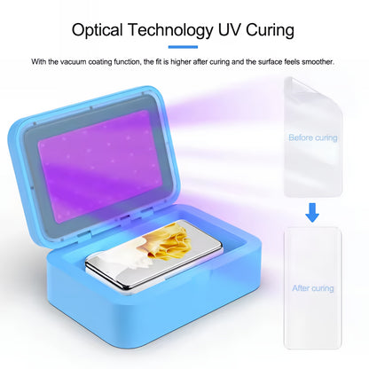 UV-vakuumlamineringsmaskin Sunshine SS-918B SE for påføring av UV-beskyttelsesfilmer / hydrogel