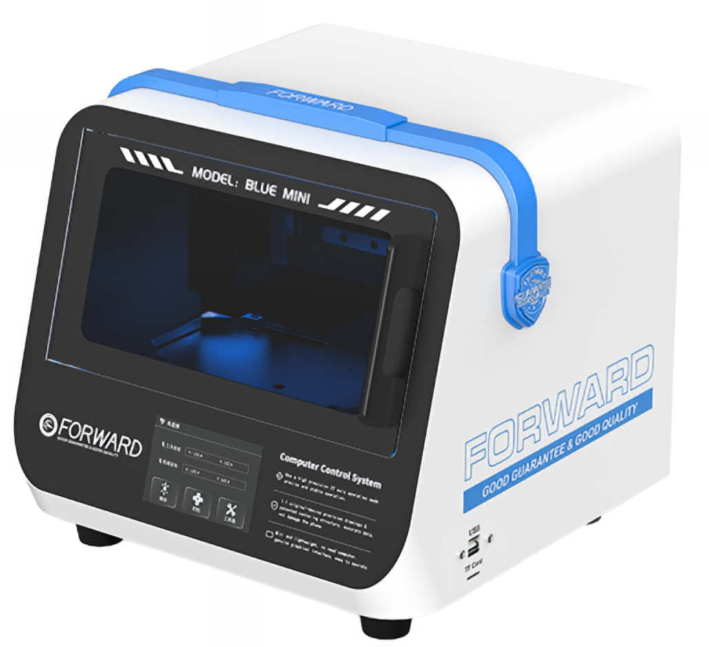 Multifunksjonelt lasersystem Forward Mini Blue, Reseglet