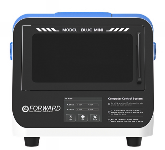 Multifunksjonelt lasersystem Forward Mini Blue, Reseglet