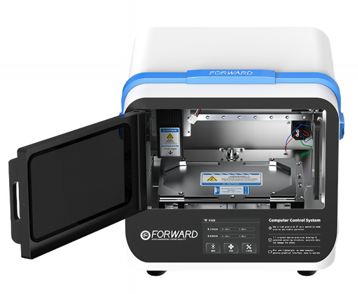 Multifunksjonelt lasersystem Forward Mini Blue, Reseglet