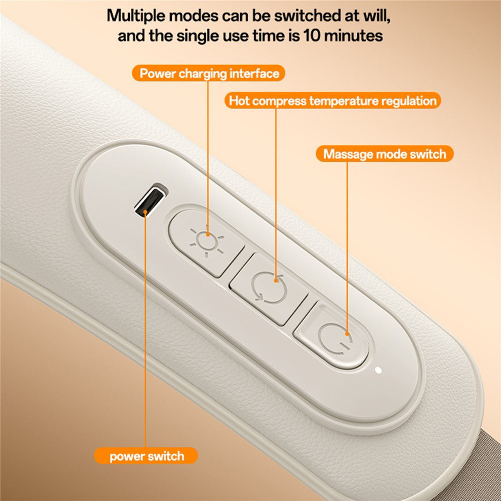 Yesido MG11 Nakke Massasjeapparat, Beige