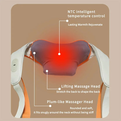 Nakke Massasjeapparat Yesido MG16, Beige
