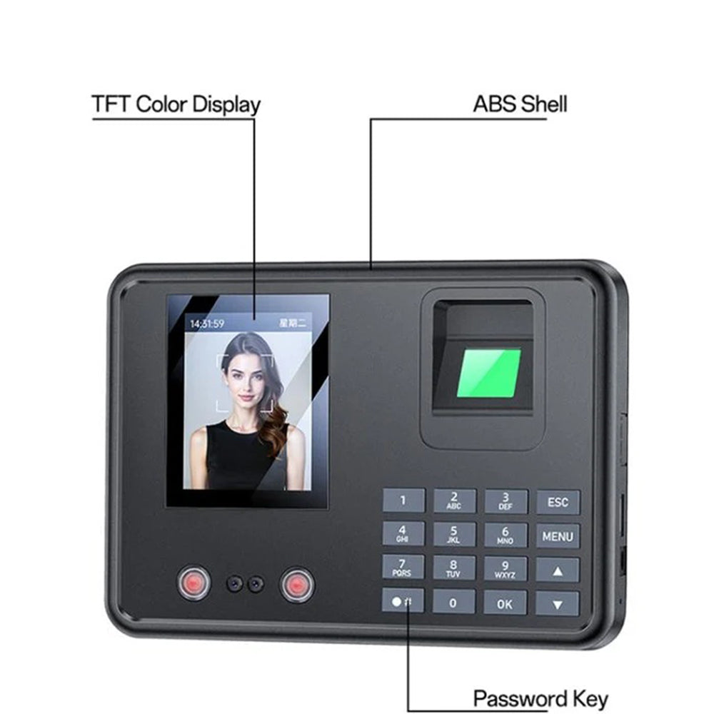 Biometrisk tidtaker Yesido KM30, svart