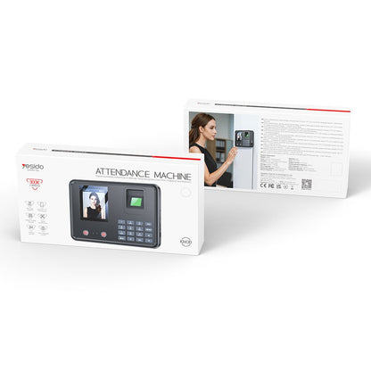 Biometrisk tidtaker Yesido KM30, svart