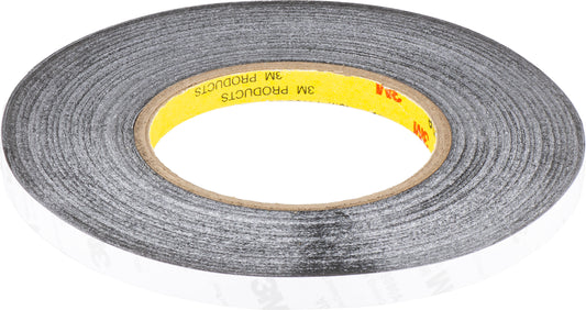 3M Tape, 10mm, 25m, Svart