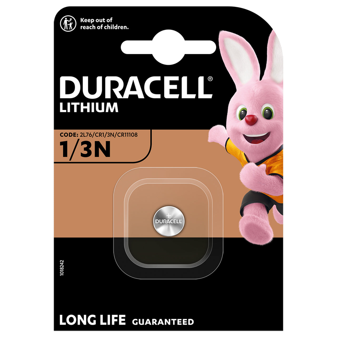 Duracell-batteri, CR1/3N