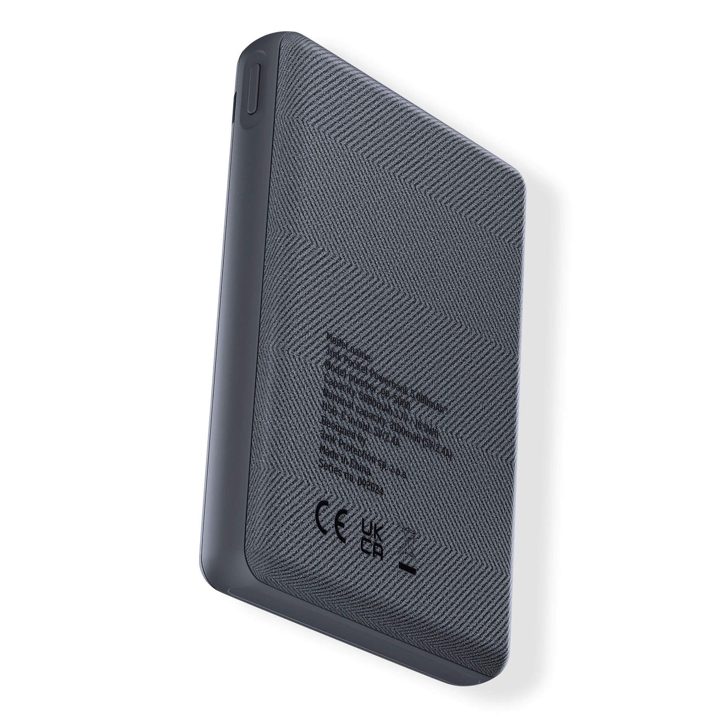 Ekstern Batteri 3MK Pocket, 5000mAh, 12W, 1 x USB-C, Grå