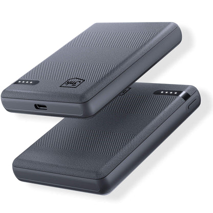 Ekstern Batteri 3MK Pocket, 5000mAh, 12W, 1 x USB-C, Grå