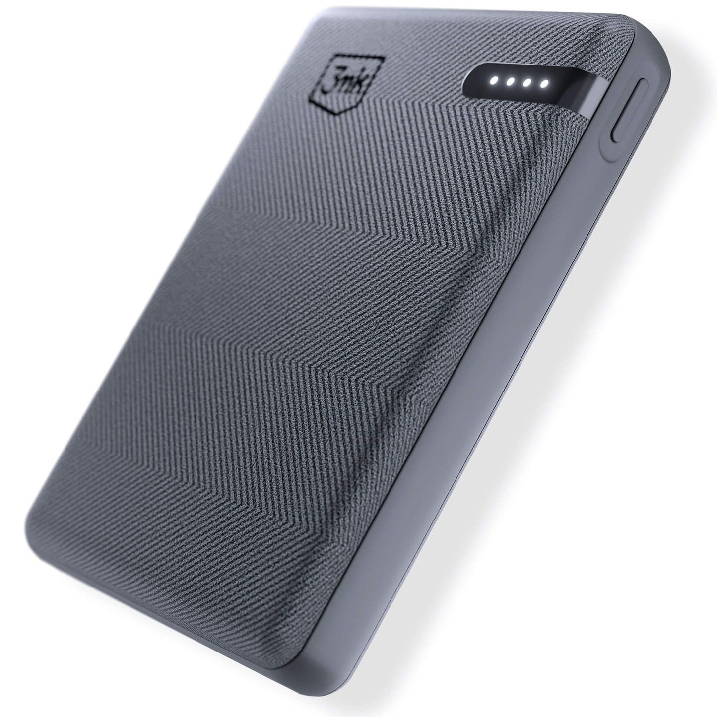 Ekstern Batteri 3MK Pocket, 5000mAh, 12W, 1 x USB-C, Grå