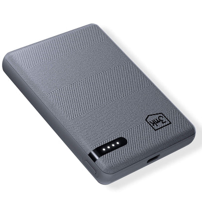 Ekstern Batteri 3MK Pocket, 5000mAh, 12W, 1 x USB-C, Grå