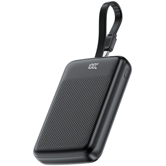 Ekstern batteri Acefast M13, 10000mAh, 22.5W, QC + PD, 1 x USB-A - 2 x USB-C, Svart