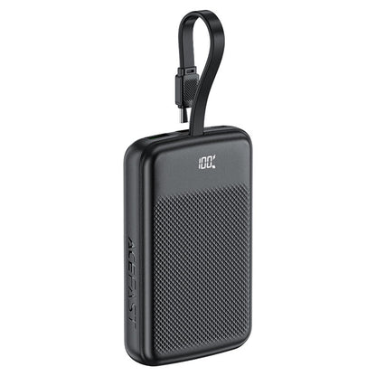 Ekstern batteri Acefast M13, 10000mAh, 22.5W, QC + PD, 1 x USB-A - 2 x USB-C, Svart