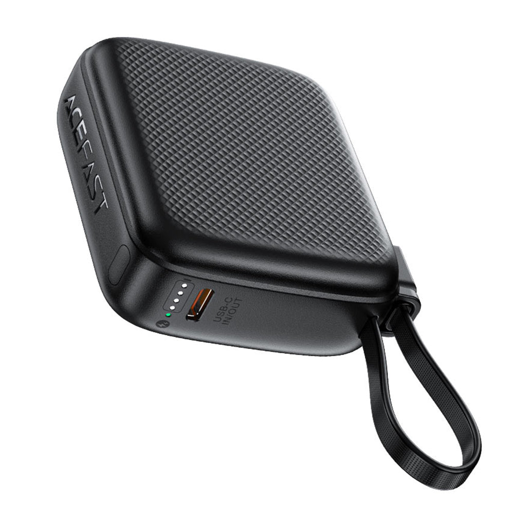 Ekstern batteri Acefast M15, 10000mAh, 20W, PD, 2 x USB-C, Svart