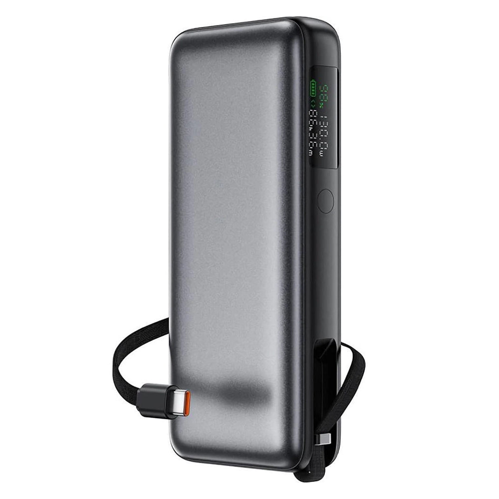 Ekstern Batteri Acefast M22, 20000mAh, 130W, QC + PD, 1 x USB-A - 2 x USB-C, Svart