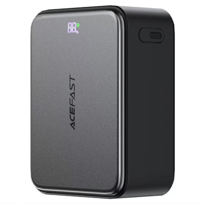 Ekstern batteri Acefast M28, 10000mAh, 22.5W, QC + PD, 1 x USB-A - 2 x USB-C, Svart