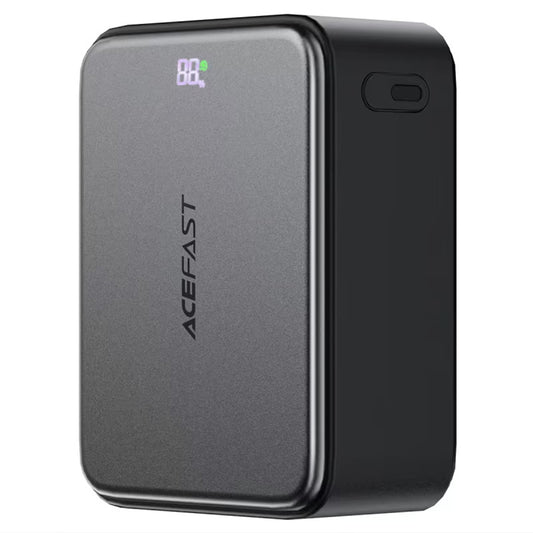 Ekstern batteri Acefast M28, 10000mAh, 22.5W, QC + PD, 1 x USB-A - 2 x USB-C, Svart