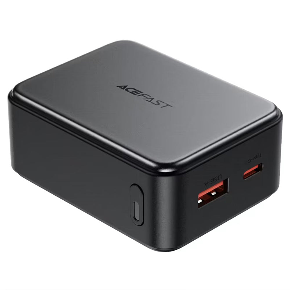 Ekstern batteri Acefast M28, 10000mAh, 22.5W, QC + PD, 1 x USB-A - 2 x USB-C, Svart