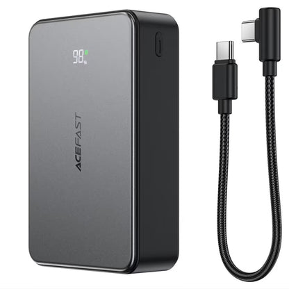 Ekstern batteri Acefast M29, 20000mAh, 22.5W, QC + PD, 1 x USB-A - 2 x USB-C, Svart