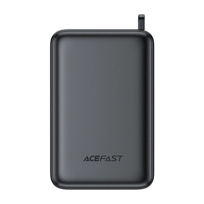 Ekstern batteri Acefast M4, 20000mAh, 67W, PD, 1 x USB-A - 2 x USB-C, Svart