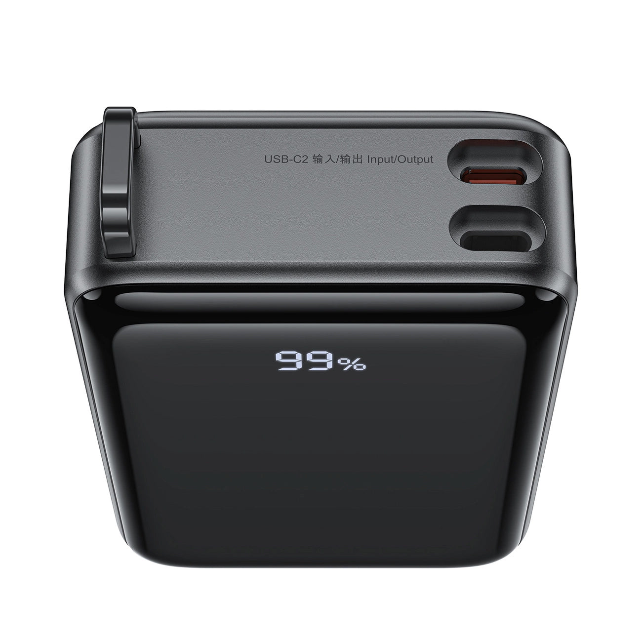 Ekstern batteri Acefast M4, 20000mAh, 67W, PD, 1 x USB-A - 2 x USB-C, Svart